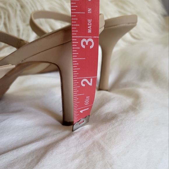 Nude Strap Kitten Heel - Picture 8 of 9